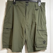 BOY SCOUTS of AMERICA Women's Green Cargo Women  s Uniform Shorts Medium