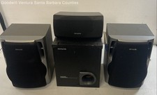 Aiwa Speakers Powered Sub TS-W35U  Front SX-NA702  Center SX-C605