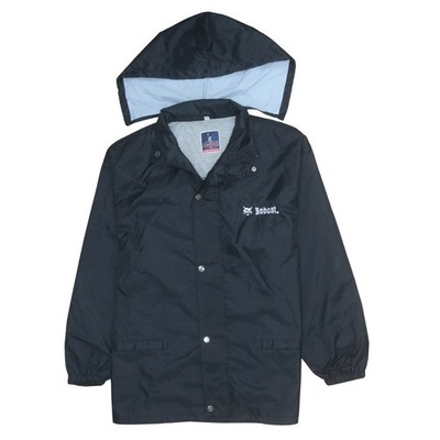 Libertees Coachjacke Herren schwarz XL Kapuze wasserabweisend