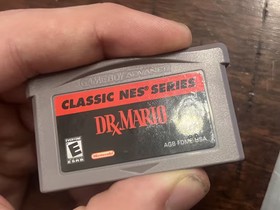 Dr Mario Classic NES Series (Nintendo Game Boy Advance, 2004) CART + MANUAL ONLY