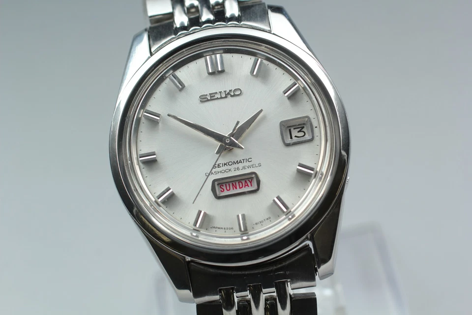 [Exc+5] Reloj automático vintage 1966 SEIKO Seikomatic 6206-8130 para hombre de JAPÓN Foto 2 de 4