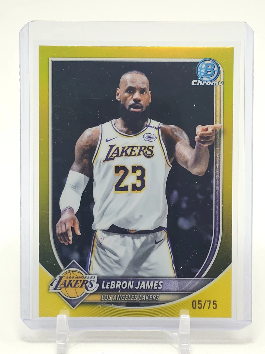 Bowman LeBron James Basketball Sports Trading Cards & Accessories