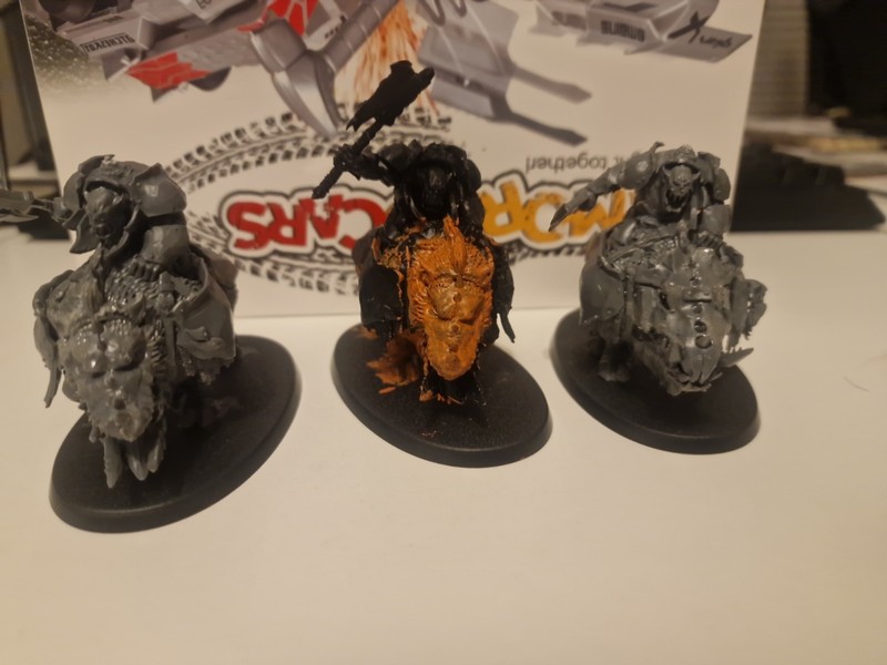 Warhammer Ironjawz Age of Sigmar Orruk Gore-gruntas Miniature Pack X3