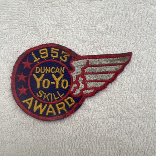 1953 DUNCAN YO-YO SKILL AWARD PATCH