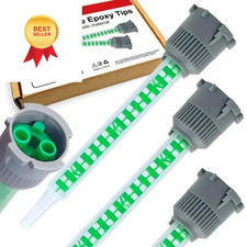 6 Pcs Epoxy Mixing Nozzle, Adhesive Nozzle Tip, Resin Mixer 6Pcs