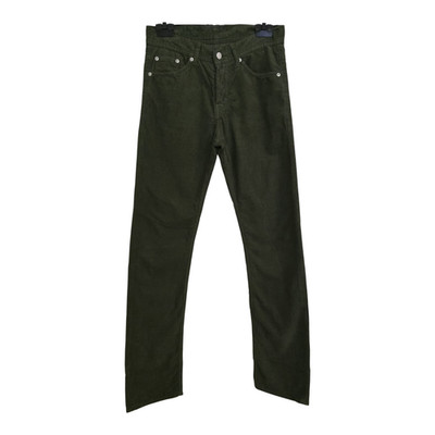 BA&SH GILBERTO Cordhose Damen Dunkelgrün 100% Baumwolle 5 Pocket Gr. 25 / S