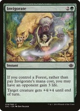 Invigorate - Medium Play MTG Duel Decks: Anthology
