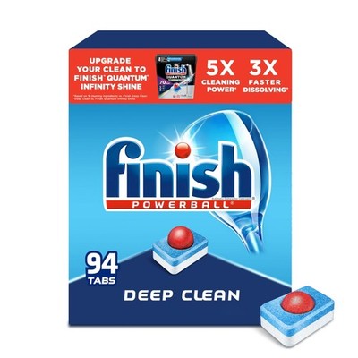 Finish - All in 1 - Dishwasher Detergent - Powerball - Dishwashing Tablets - ...