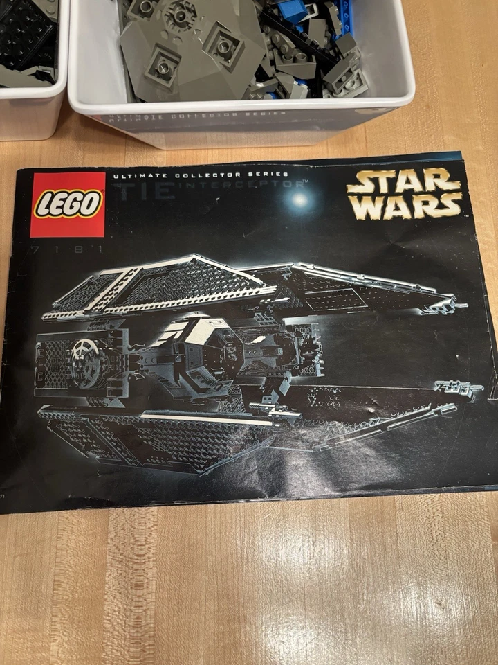 LEGO Star Wars: Tie Interceptor (7181) 99% Complete With Manual! ✅ - Image 2 of 4