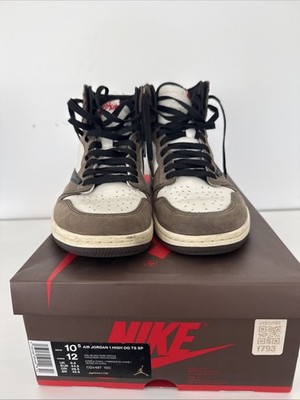 Size 10.5 - Jordan 1 Retro OG x Travis Scott High Mocha