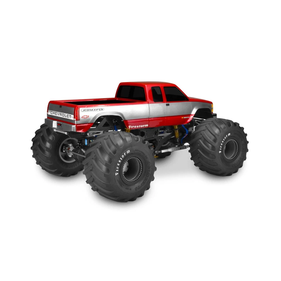 Jconcepts 1988 Chevy Silverado Extended Cab, MT body - (7" width & 13" wheelbase - Bild 3 von 4