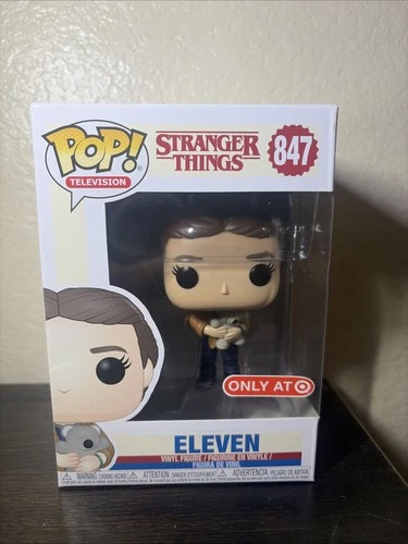ELEVEN Teddy Bear EXCLUSIVE Stranger Things Funko Pop! 847 w/Protector Target