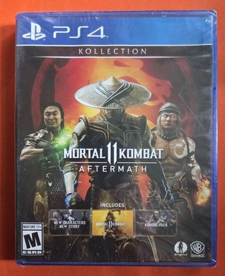 PS4 mortal kombat 11 Aftermath Kollection NEW SEALED Playstation