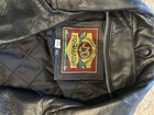 Hand Painted Sousxsie And The Banshees Leather Biker Jacket. Size 40 — photo 4
