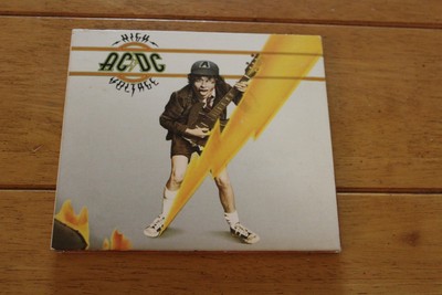 AC/DC CD High Voltage 2003 Epic Hard Rock Classic Rock Album Remastered Enhanced