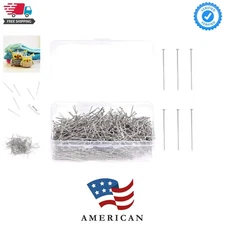1000PCS Fine Straight Pins, Durable Stainless Steel Dressmaker For Sewing wit...