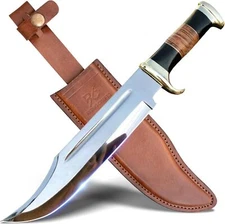 14" Knife with Blade - Tactical Survival Knife - Camping Hunting Knife