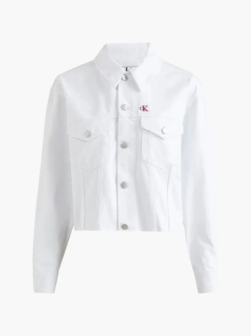 Calvin klein pride jean jacket top