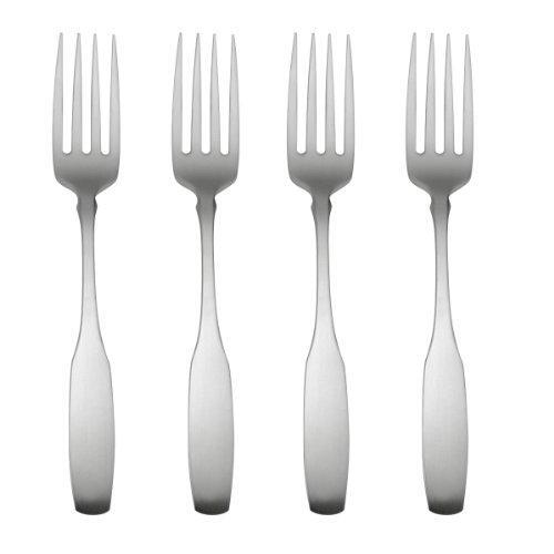 Oneida Paul Revere Fine Flatware Salad Forks, Set of 4, 18/1