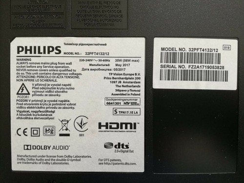 ALTOPARLANTI Speakers Casse Acustiche 378G0110567CEL Tv 32" PHILIPS 32PHT4131/12 - Foto 4 di 4