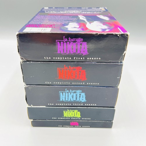 La Femme Nikita Complete Series 1-5 DVD Seasons 1 2 3 4 5 Cult Classic Lot OOP - Imagen 6 de 9