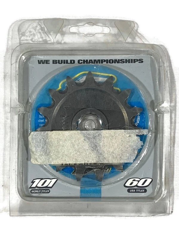 Nuevo piñón delantero Renthal 15 dientes Yamaha 87-02 YZ125 92-94 WR200 257-520-15GP Foto 2 de 2