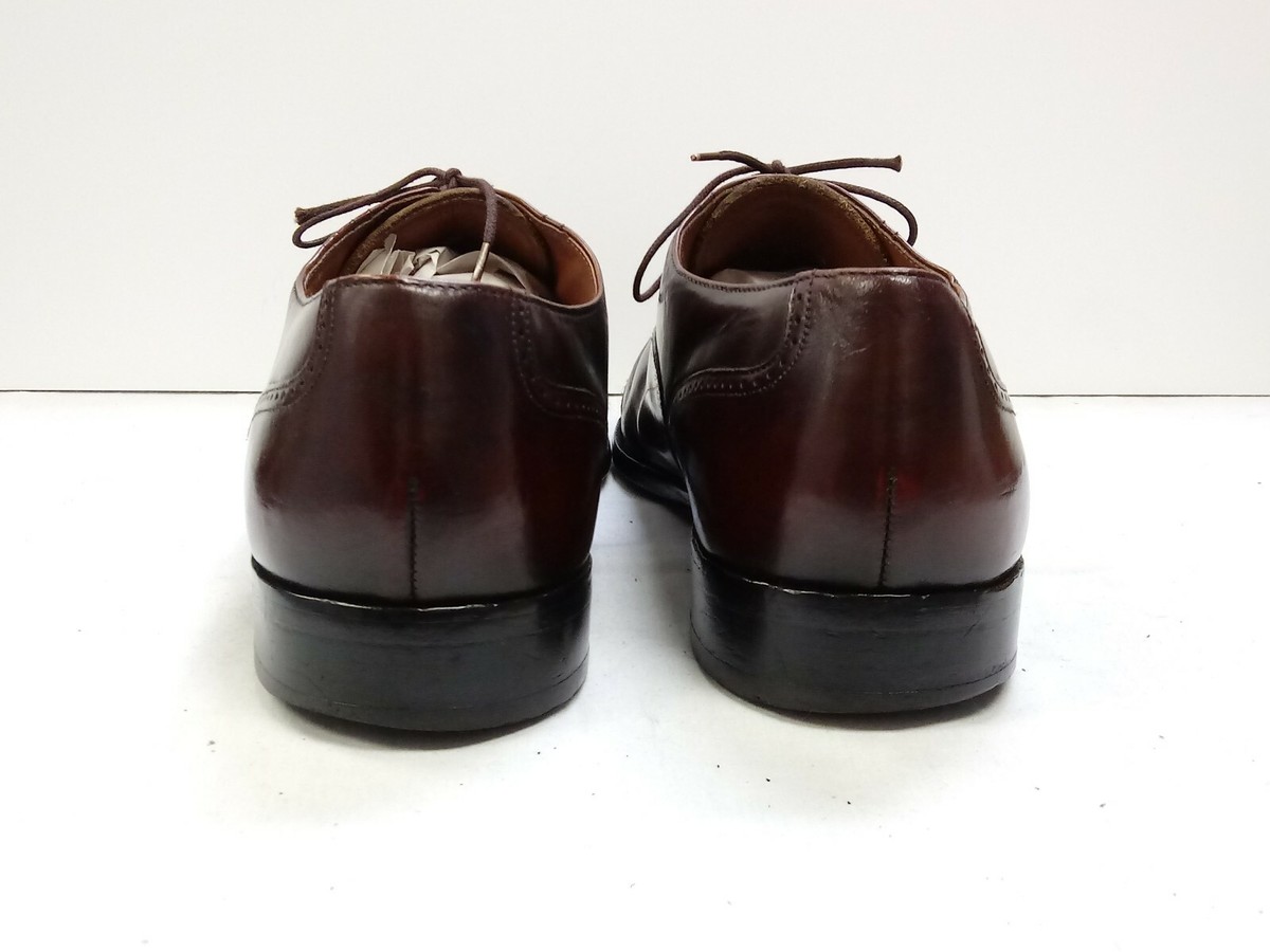 Bostonian Classic Burgundy Leather Cap Toe First Flex  display picture 2