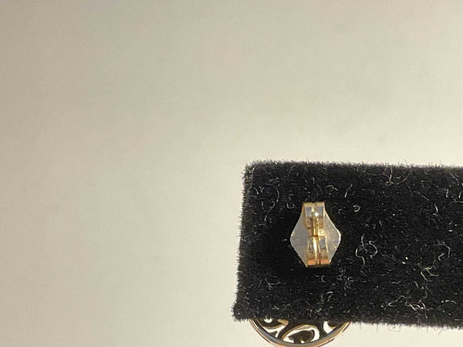 14K Solid Yellow Gold Oval Opal Stud Earrings - image 6