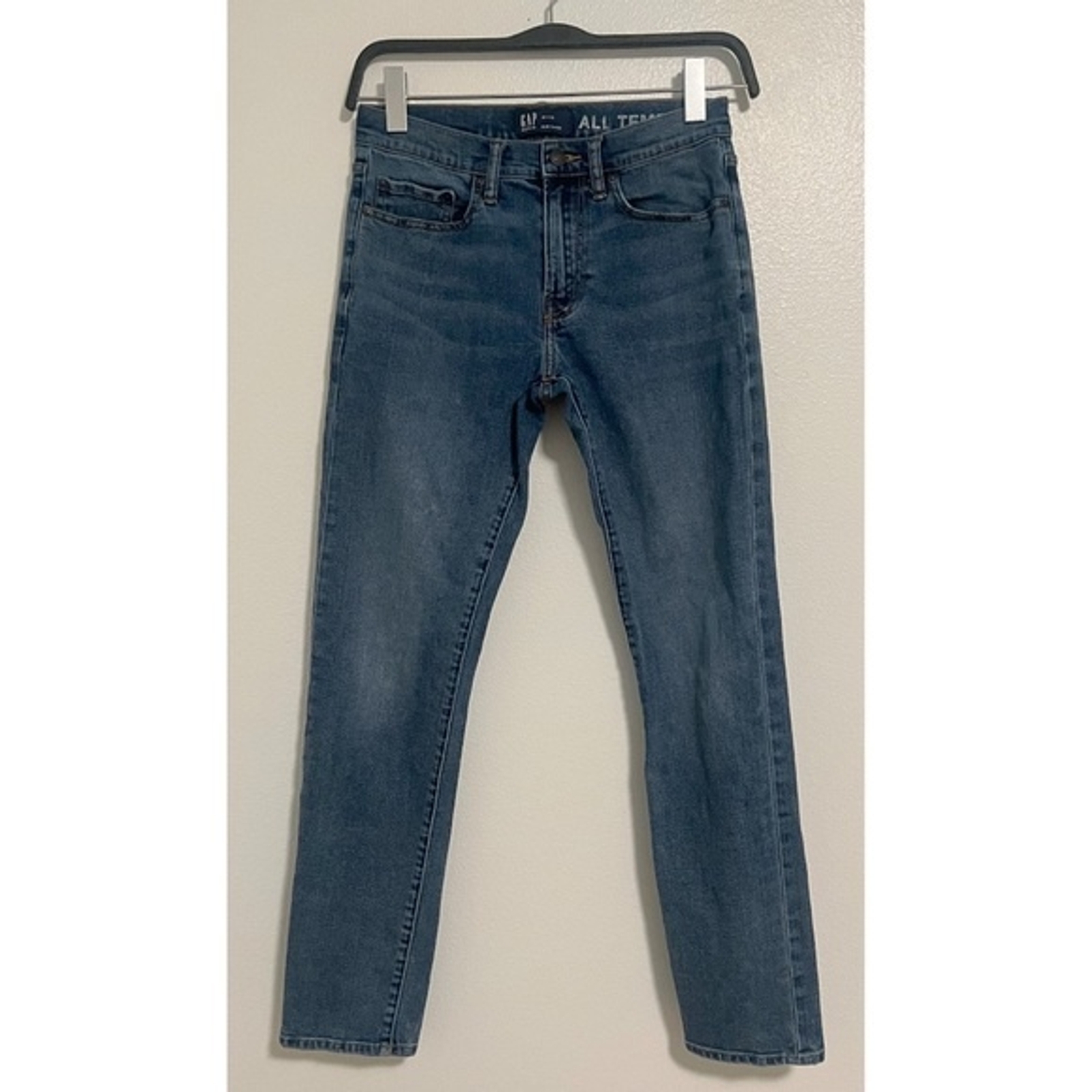 Gap All Temp Slim Taper Denim Jeans 30x32 Gem