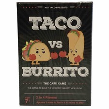 Taco vs Burrito The Card Game Brand New Hot Taco