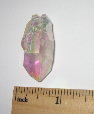 1.3'' BEAUTIFUL ANGEL AURA QUARTZ (TREATED IN THE USA) CRYSTAL POINT 9.8grams *A1