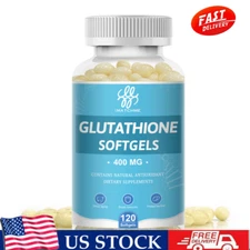 400Mg Glutathione Capsules 120pcs With Natural Antioxidant,Whitening Anti-Aging