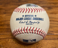 Mets vs Giants Game Used Baseball 5/25/2022 Chasen Shreve to Thairo Estrada Foul