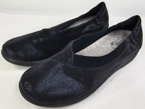 Bailarinas Clarks Sillian Jetay Para Mujer - Nobuk Sintético, Plantilla OrthoLite, Super Cómodas