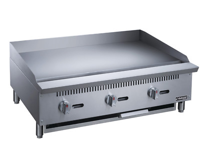 NEW 36'' Griddle 24'' Depth Cooking Surface 1'' Thick Plate Dukers DCGMA36 #1329