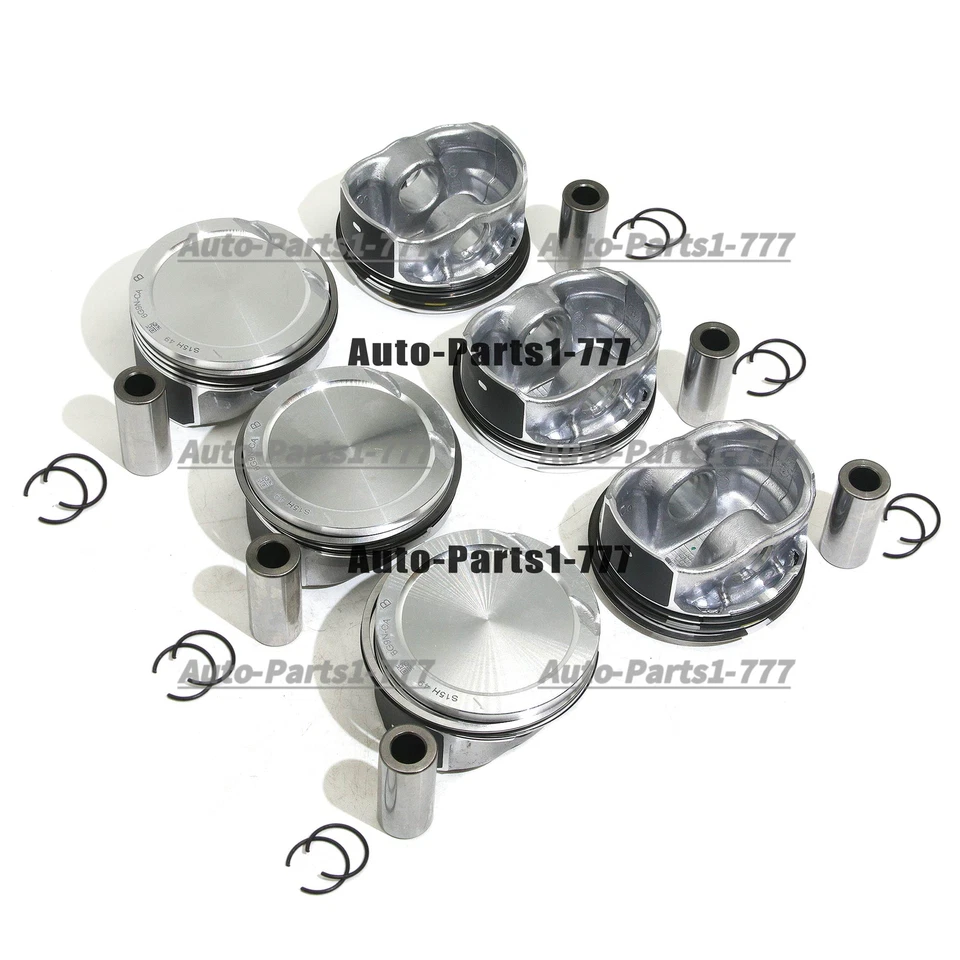 Juego de 6 pistones y anillos STD para Volvo S80 V70 XC60 XC70 XC90 3,2 L6 T6 B6324S Foto 2 de 4