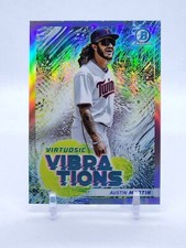 2022 Bowman Baseball AUSTIN MARTIN Virtuosic Vibrations TWINS #VV-5