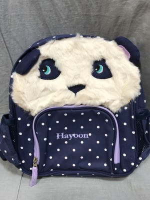 pottery barn panda backpack