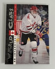 1995-96 Upper Deck Be a Player Ed Jovanovski #178 Rookie RC Canada Hockey Card. rookie card picture