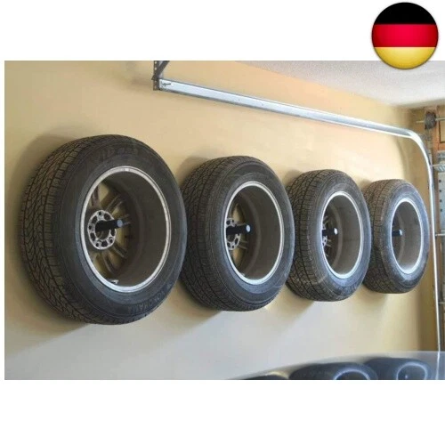 pipabiba Robuste Garagenaufbewahrungs-Radaufhänger, 40 cm Wandhalterung, - Bild 3 von 7