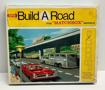 Set Matchbox BR-1 Build A Road – Neuf Sous Blister Cellophane, édition Limitée