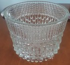 Vintage MCM Teleflora Mid Century Glass Ice Bucket W/ Chrome Handle — photo 7
