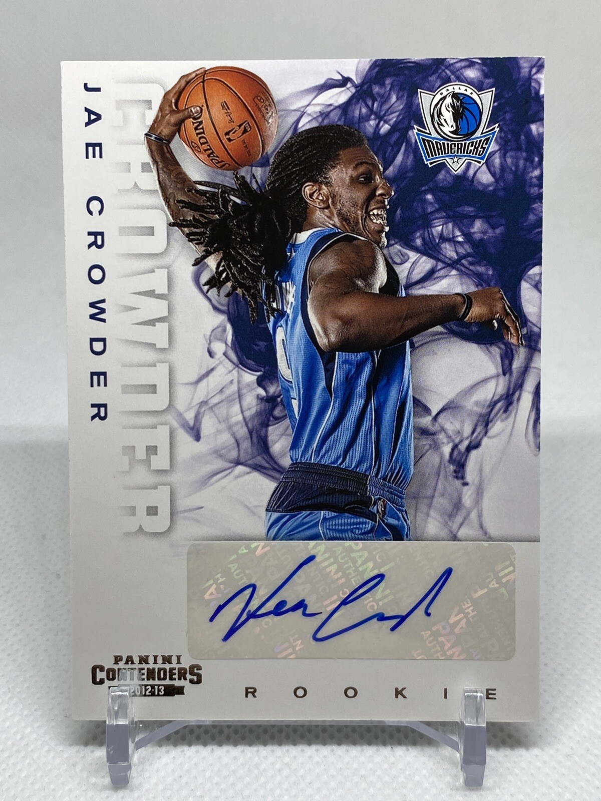 Jae Crowder 2012-13 Panini Contenders Rookie RC Auto #232 Mavericks
