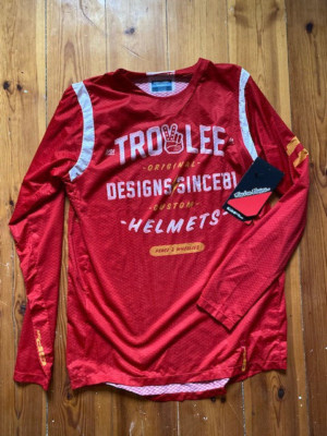Troy Lee Designs GP Air Long Sleeve Jersey Bike/Moto Shirt Herren Small Neu