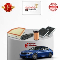 Wartungsset 4 Filter BMW Serie 5 G30 518 D 110KW 150PS Ab 2018