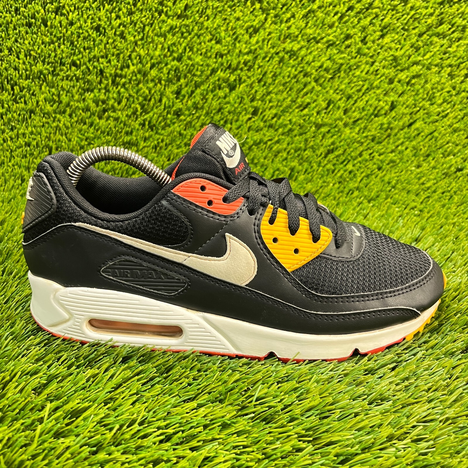 Nike Air Max 90 Raygun Mens Size 9 Black Athletic Running Shoes Sneakers