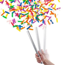 8inch Confetti sticks confetti wedding sticks Party Confetti Poppers-MULTI COLOR