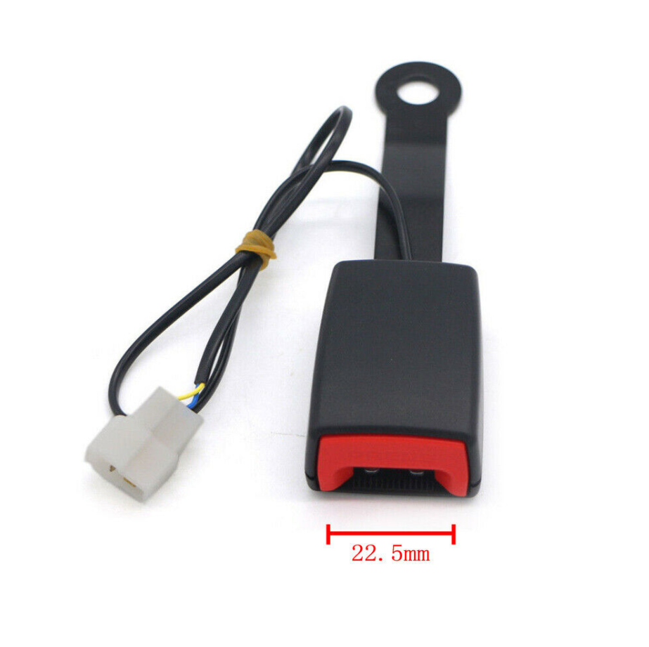 1PCS Universal 7/8" Car Front Safety Seat Belt Buckle Socket Plug