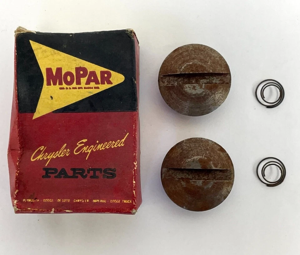 1959-1966 Dodge Plymouth комплект шариковых направляющих пружин гидроусилителя руля 2084215 новые из старых запасов. - Изображение 3 из 4