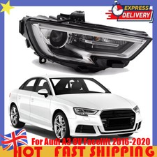 Xenon Headlight For Audi A3 8V Facelift 2016-20 LED DRL Light Driver Right Side